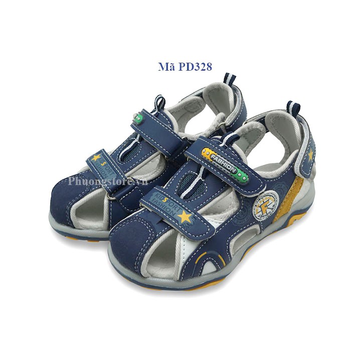 Giày sandal bít mũi cho bé trai chính hãng Apakowa - Nga từ 3 - 6 tuổi - PD328