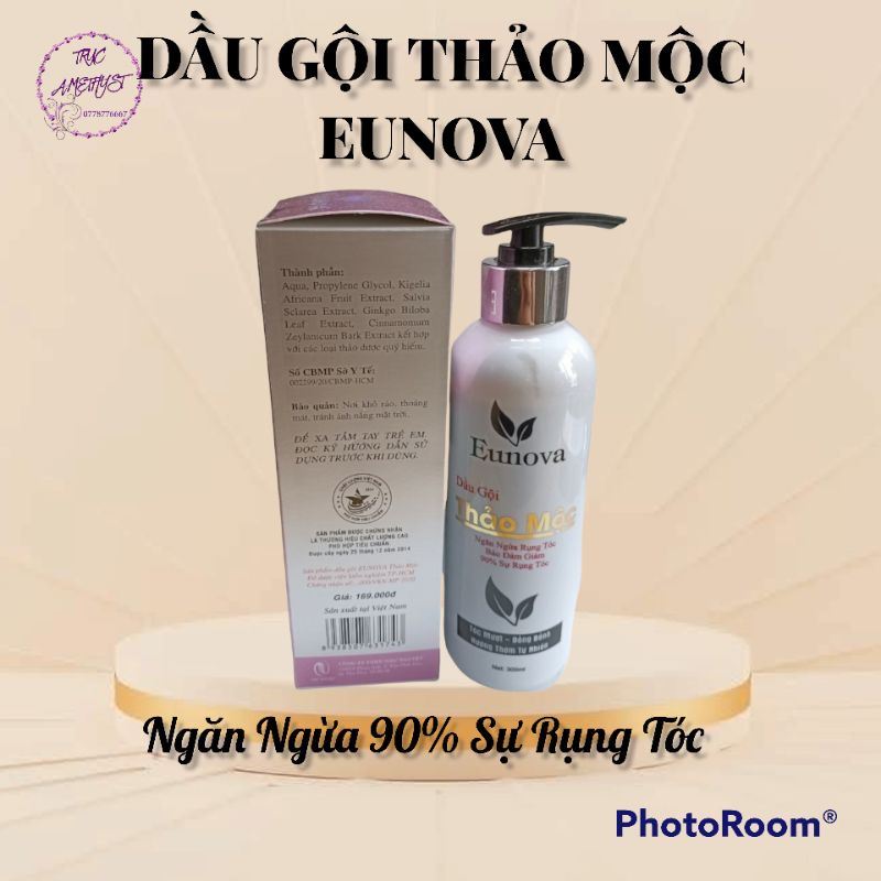 DẦU GỘI THẢO MỘC NGĂN NGỪA RỤNG TÓC EUNOVA ( NEW )