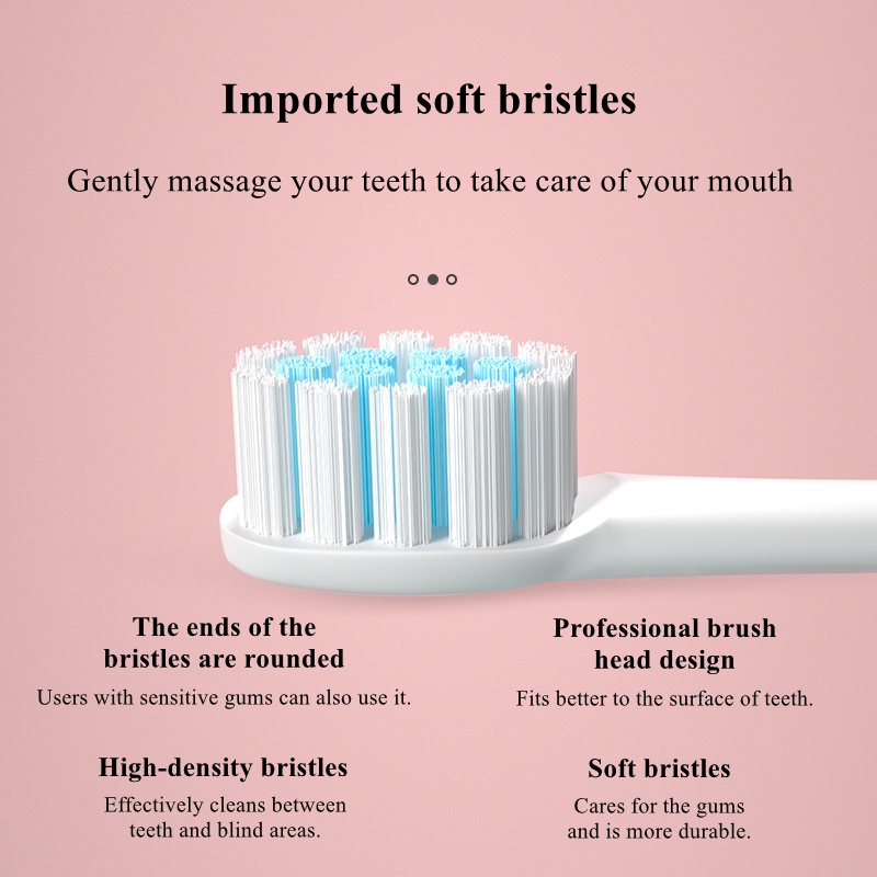 [Hàng mới về] Bàn chải đánh răng điện Sonic X2 pro tự động với lông bàn chải siêu mềm mại