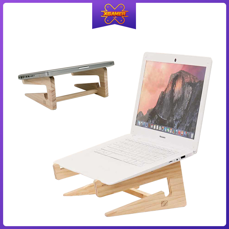 Chân đỡ Xgamer bằng gỗ hỗ trợ cho máy tính laptop tiện lợi chất lượng cao