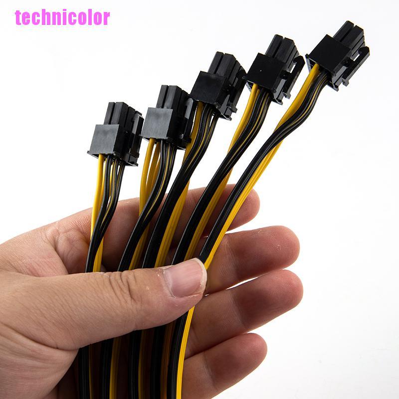 Dây cáp chia nguồn 6 pin TCMY S7 S9 sang 5X PCI-E PCIe S11 TCCC | BigBuy360 - bigbuy360.vn