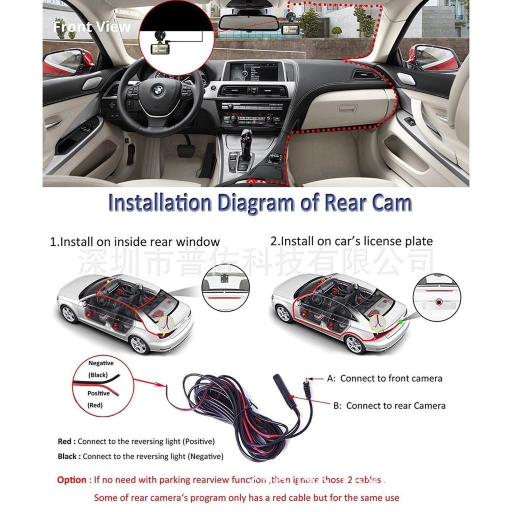 Camera hành trình ONTEKCO S14 GOLD Kèm thẻ 32G, ghi hình trước + Sau 1080P, chính hãng BH 12 tháng