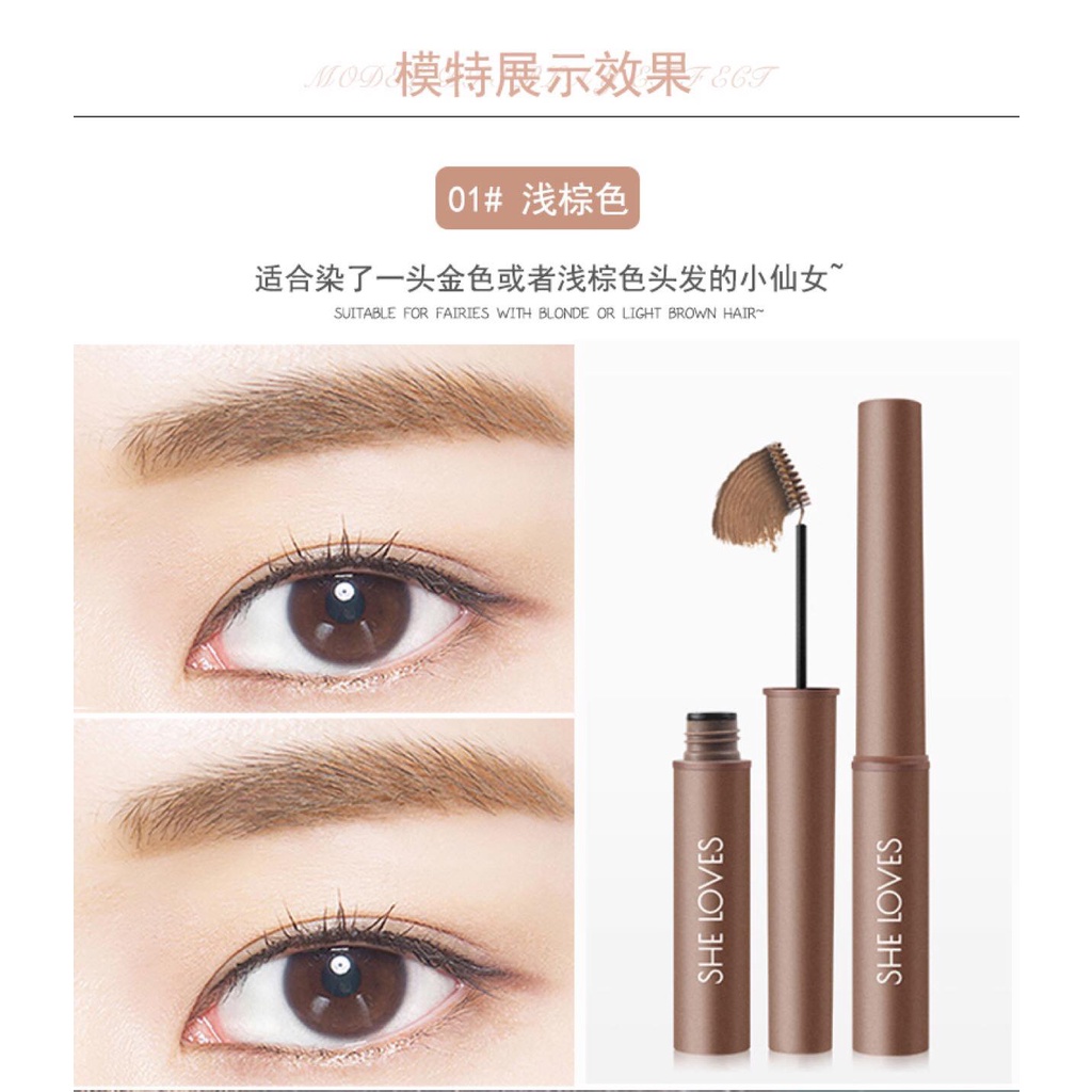 Chuốt mày She Loves Eyebrow Cream