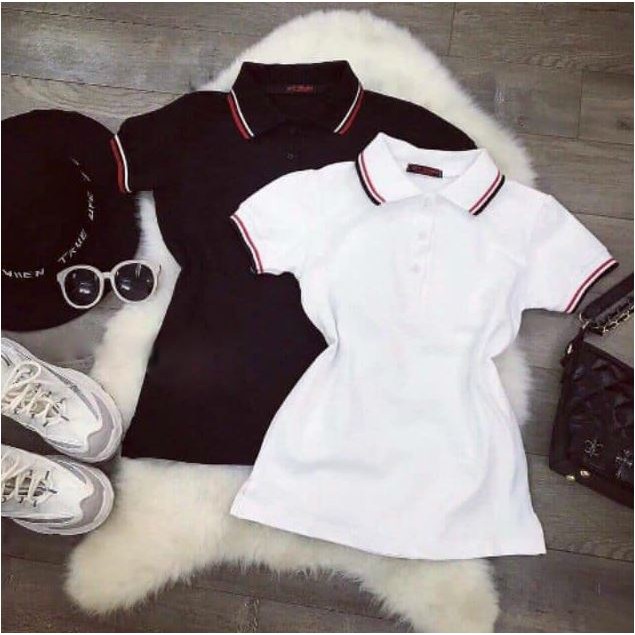 Áo phông gia đình cổ bẻ trẻ trung TTG108