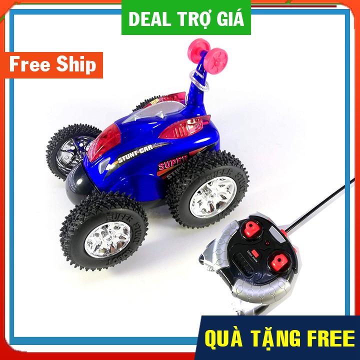 (FREE-SHIP) Siêu Xe Điều Khiển Từ Xa Cao Cấp - Oto điều khiển nhào lộn - Xe đồ chơi điều khiển - TẶNG BỘ BÀI