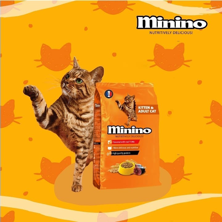 [480g] Hạt Minino Tuna cho mèo mọi lứa tuổi vị cá ngừ