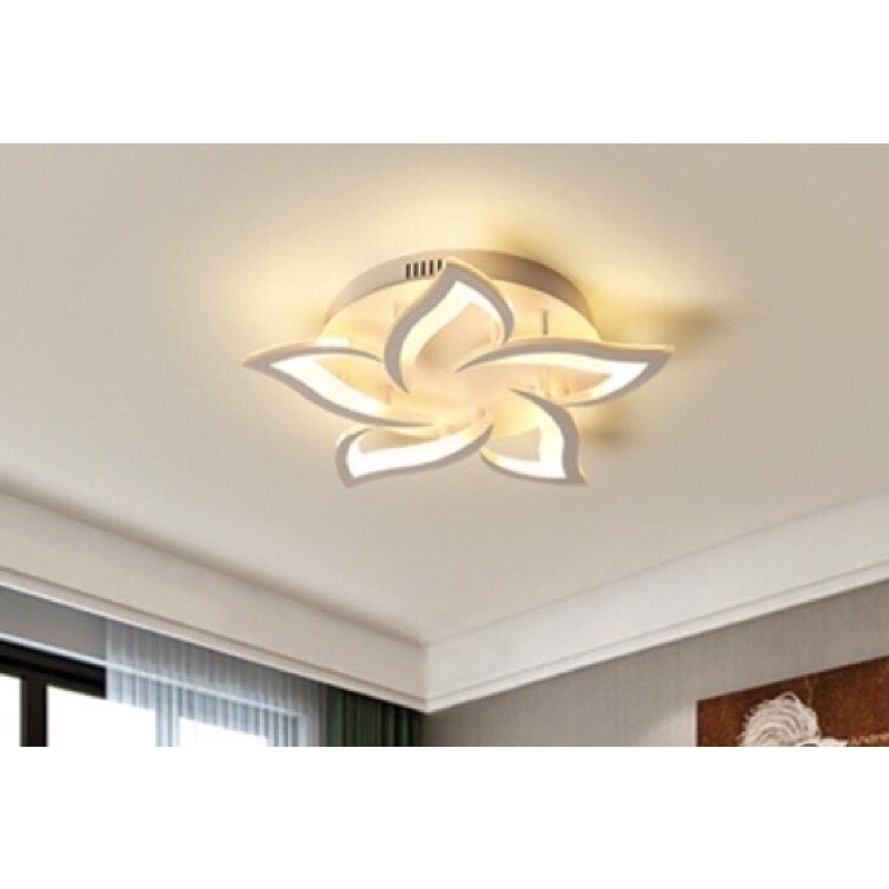 ĐÈN ỐP TRẦN HOA 5 CÁNH ĐU MẪU  BẢO HÀNH CHÍNH HÃNG