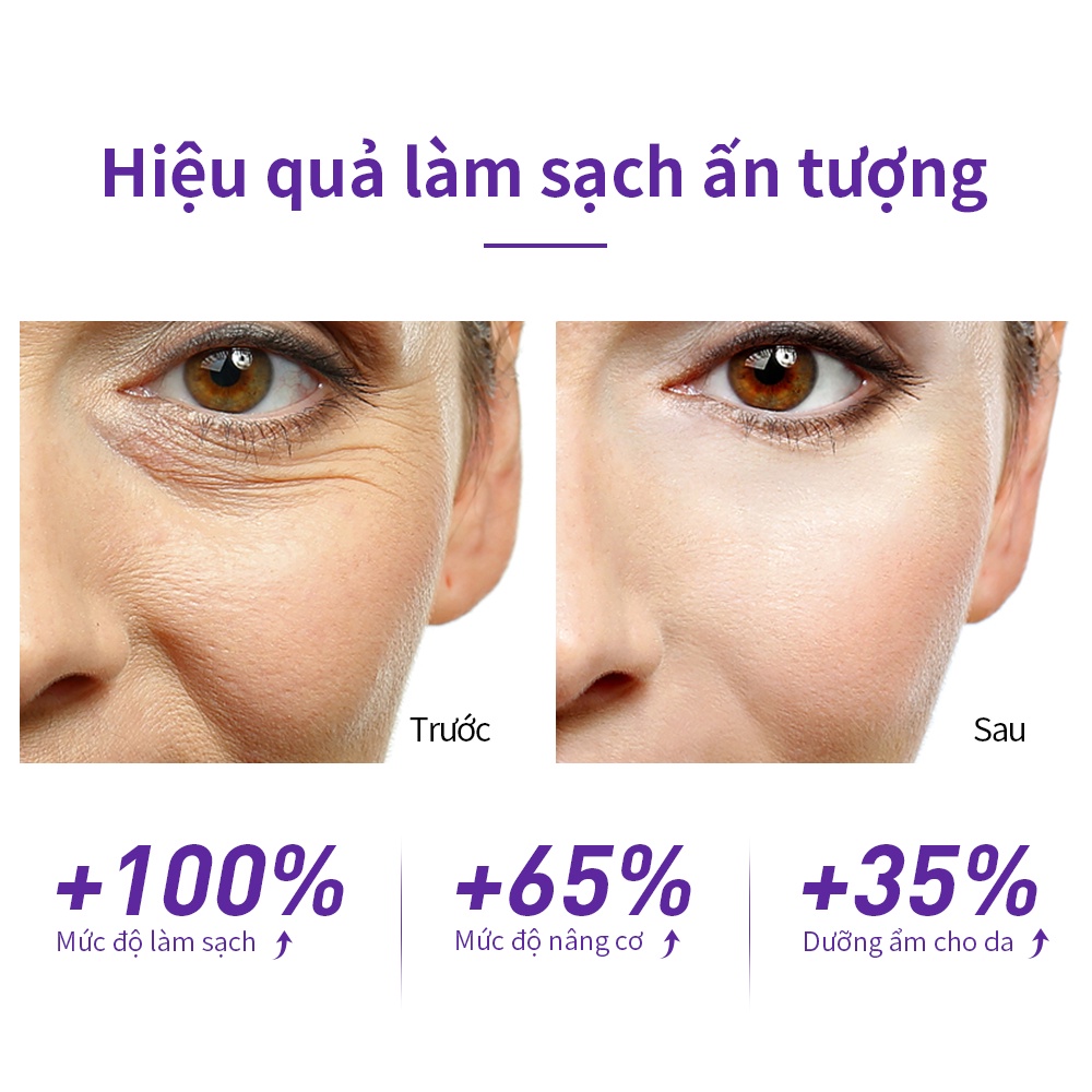 Sữa rửa mặt LANBENA Retinol tạo bọt chứa Amino Acid chống nếp nhăn và ngừa lão hóa Làm Sạch 100ml