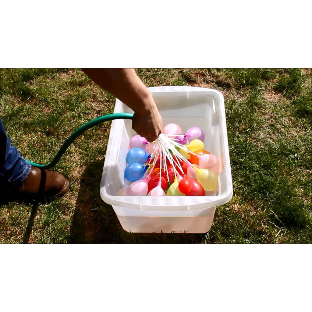 Bộ 3 chùm 111 bong bóng nước nhiều màu cho bé