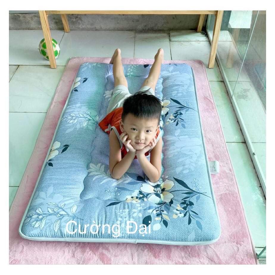 Nệm cho bé sơ sinh mầm non tiểu học Nệm dày , vải cotton mềm mịn nhiều họa tiết dễ thương 80cmx120 80cmx140 80cmx160