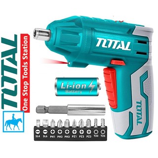 Máy bắt vít siết vít cầm tay dùng pin sạc 4v total tsdli0401