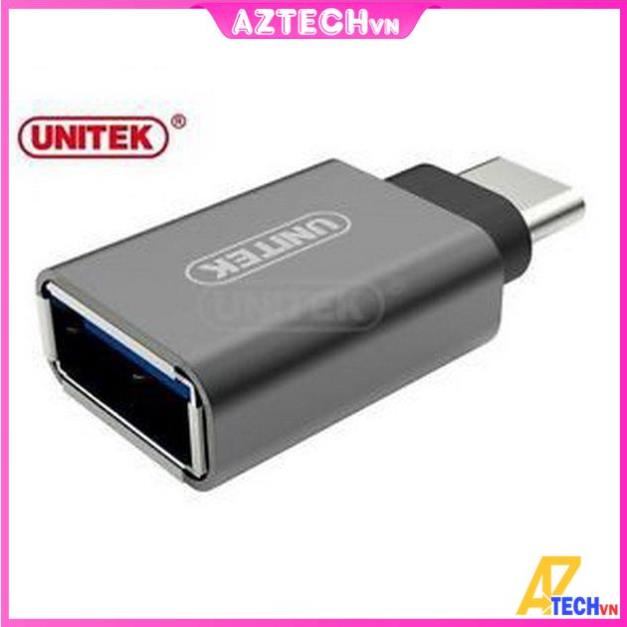 Đầu chuyển USB type-C sang USB 3.0 đầu âm (USB-C OTG) UNITEK Y-A025CGY