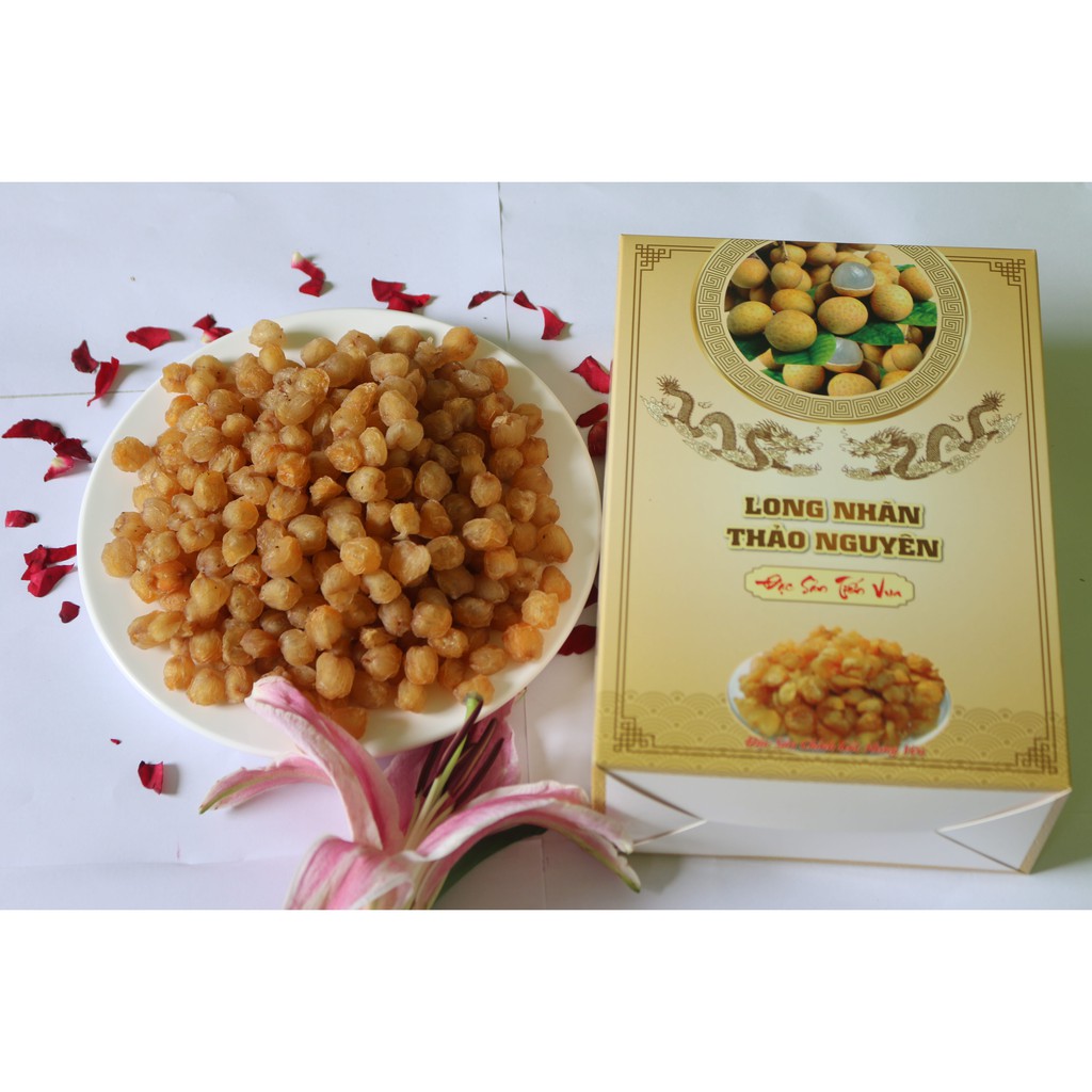 Nguyên liệu nấu chè 0.5kg long nhãn + 0.5kg hạt sen