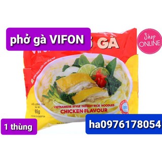 Phở bò Vifon - thùng 30 gói × 65gram