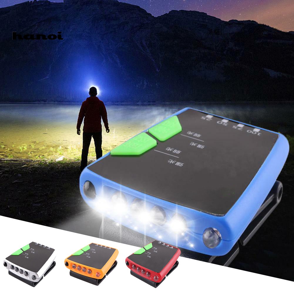 Đèn LED kẹp mũ lưỡi trai tiện lợi khi đi dã ngoại