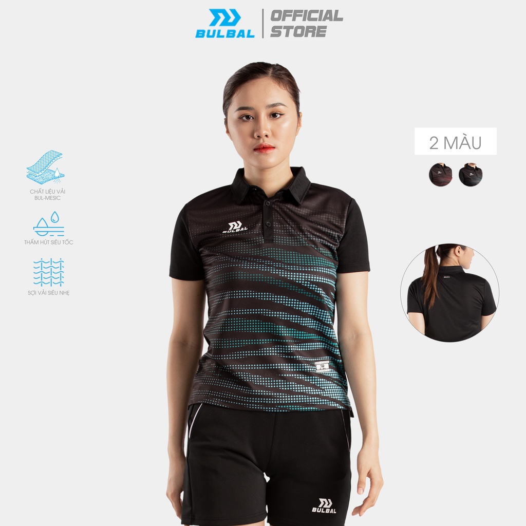 Áo Cầu Lông Nữ Bulbal Badminton Ss22 Chuyên Nghiệp  Chất Vải Mè Bul-Mesic, Dùng Trong Tập Luyện Và Thi Đấu Cầu lông