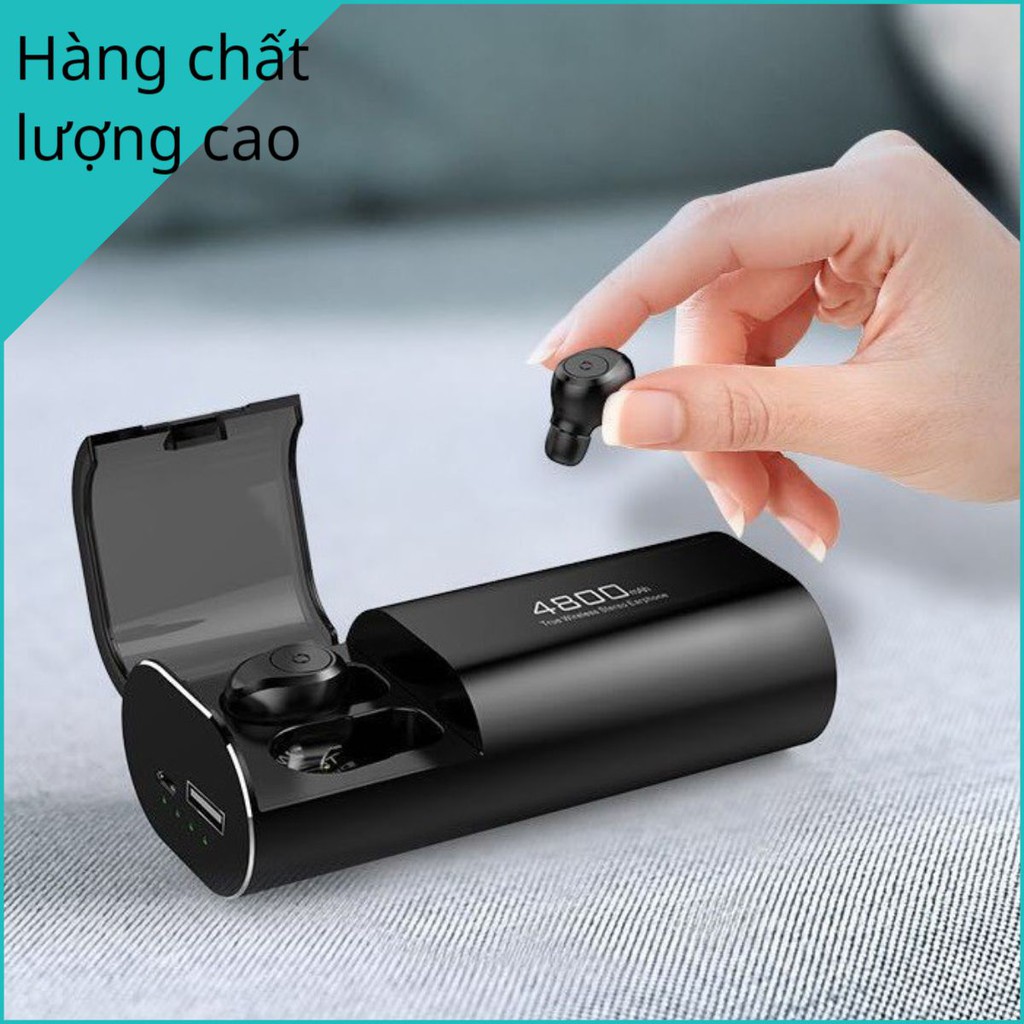 Tai nghe Bluetooth Không Dây Nhét Tai Kiêm Sạc Dự Phòng Amoi S11 TWS Nâng Cấp Hơn i7, i9, i12, F9, F9 Pro
