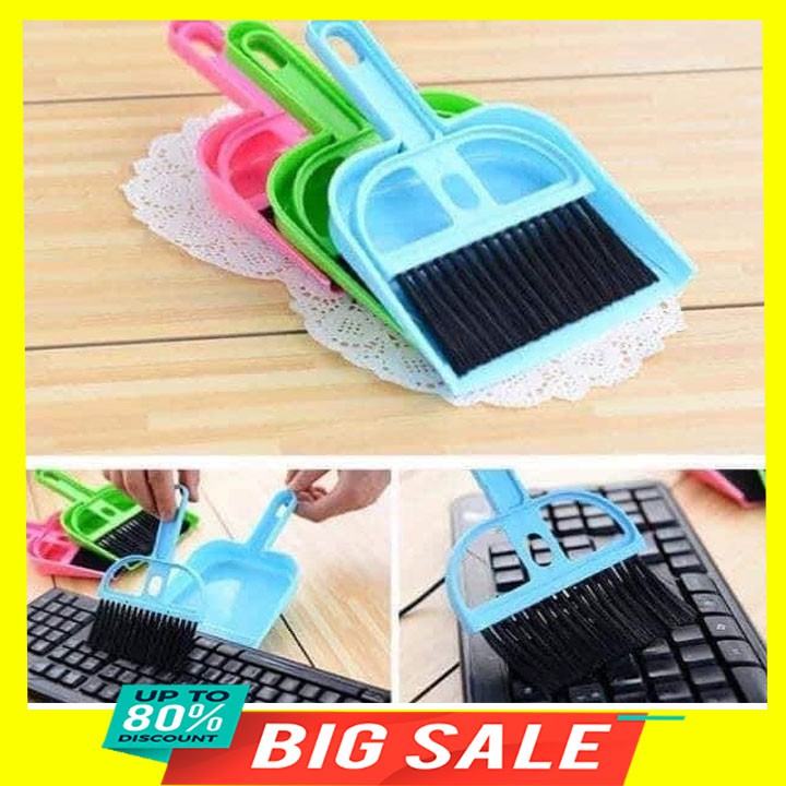 Chổi xẻng mini bằng nhựa tiện dụng nhỏ gọn