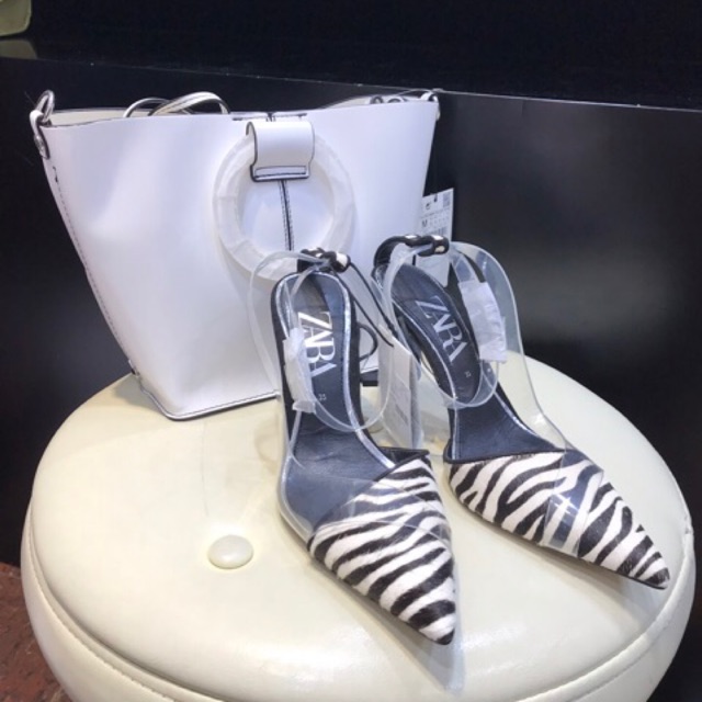 Sandal zara chính hãng ôm sale