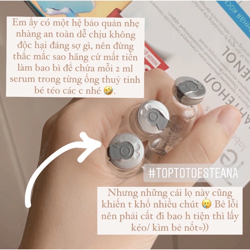 Serum Teana D6 Panthenol (B5) làm dịu, phục hồi, bảo vệ da