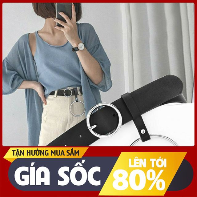 [ Sale Off ] Nhập WAPCK10 giảm 25k đơn từ 150k - Đai lưng nữ tròn giá rẻ - Nịt thời trang mềm siêu đẹp thời trang trẻ em