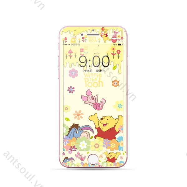 Kính cường lực 3d 9h bảo vệ màn hình thích hợp cho Iphone 6 6s 8 7 Plus Se2 kèm phụ kiện