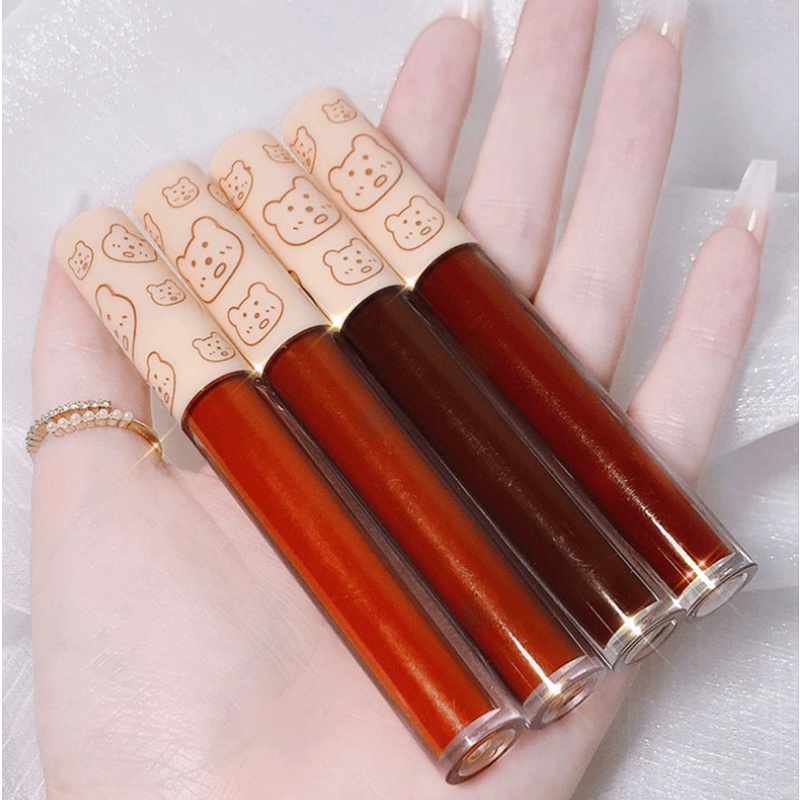 Bộ 4 Son Môi Dạng Lỏng NYX Không Dính Lâu Trôi Màu Nhung