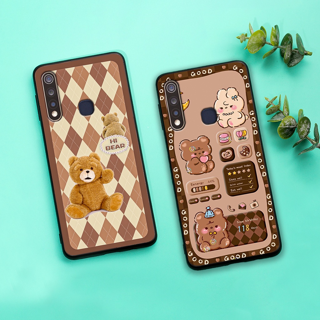 Ốp lưng Vivo Y19 - Vivo U3 in hình gấu bear dễ thương, bền đẹp