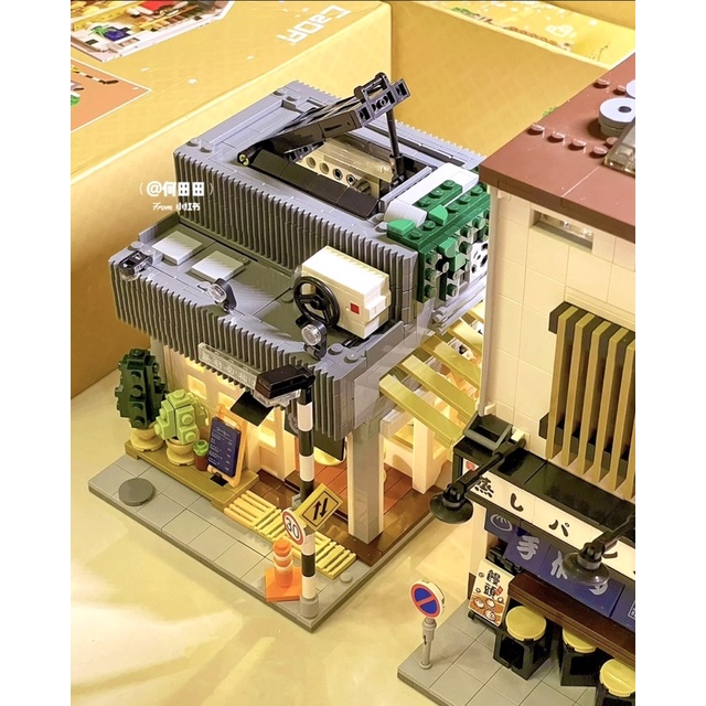 Đồ chơi lắp ráp QUÁN CAFE NHẬT mô hình xếp hình Lego