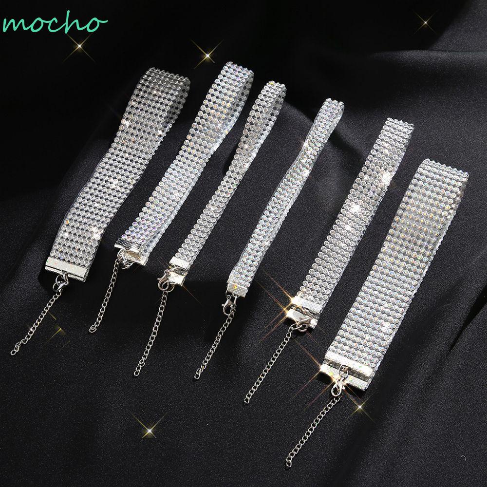 Vòng cổ choker bản rộng nhiều màu sắc phong cách Hàn Quốc thanh lịch cho nữ