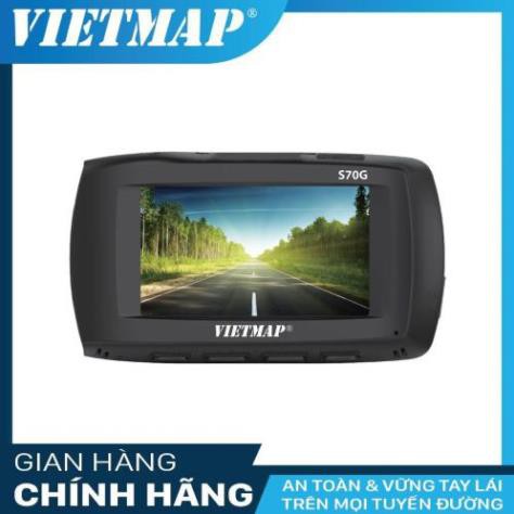 [Hỗ Trợ Lắp Đặt Miễn Phí Tận Nơi] CAMERA HÀNH TRÌNH VIETMAP GOSAFE S70G CẢNH BÁO GIAO THÔNG LỆCH LÀN ĐƯỜNG HD 1080P HÀNG