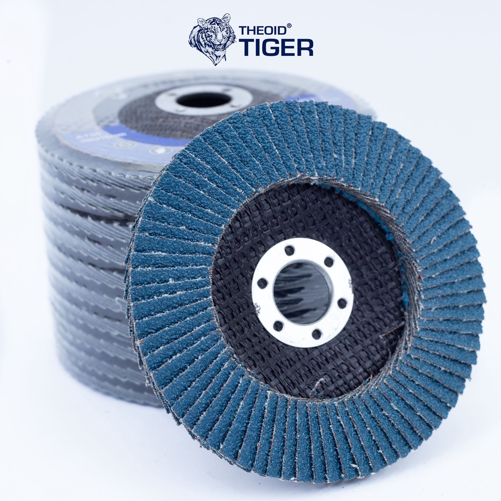 Theoid Tiger Đá Nhám Xếp Ráp dùng để chà nhám đánh bóng bề mặt gờ góc cạnh A40 A60 A80 A100 A120 A150 A180 A240 A320