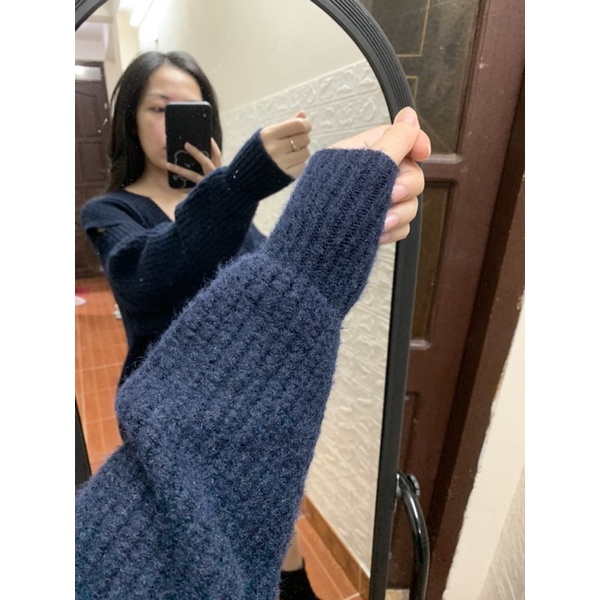 Áo len dày giấu quần cá tính thanh lý