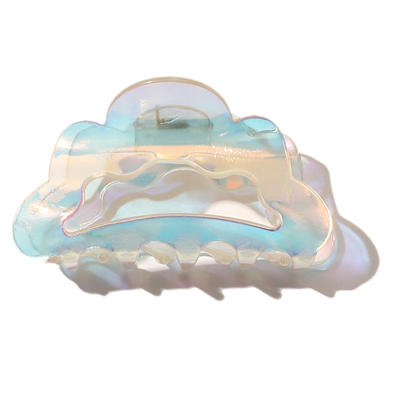 Kẹp Tóc Móng Vuốt Trong Suốt Màu Sắc Gradient Dành Cho Bạn Gái