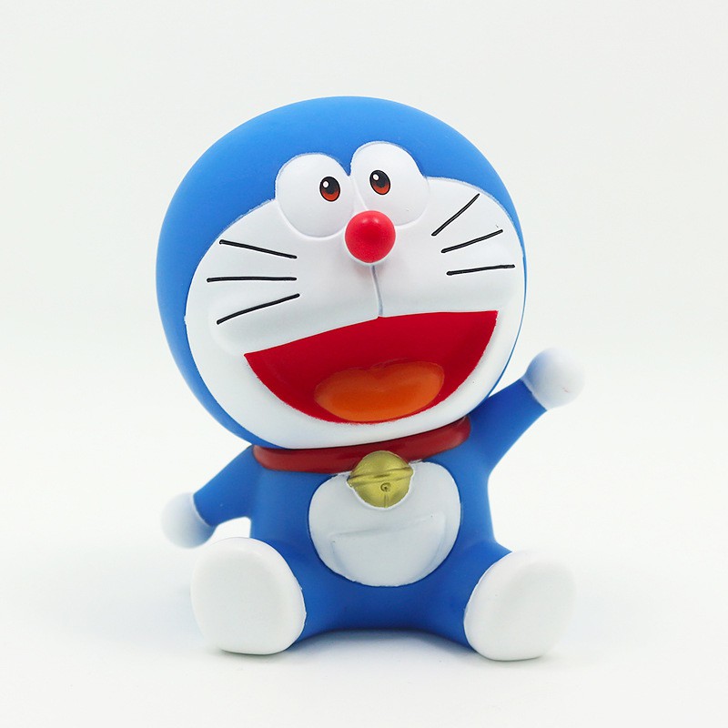 Set 22 mô hình mèo ú Doraemon đa sắc thái