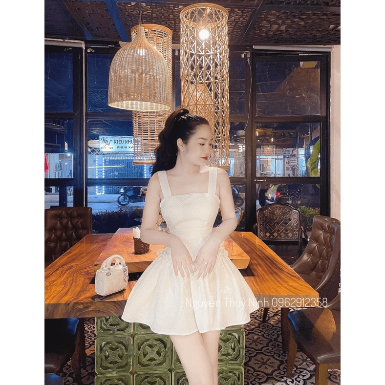 (Free ship) ĐẦM XỐP I HINH CÓ MÚT LÓT QUẦN UP hhp