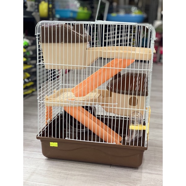 Lồng Hamster 3 tầng 30x38x23