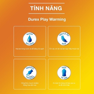 Gel bôi trơn Durex Play Warming 100ml