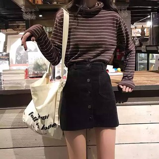CHÂN VÁY 2 MÀU HỒNG + ĐEN