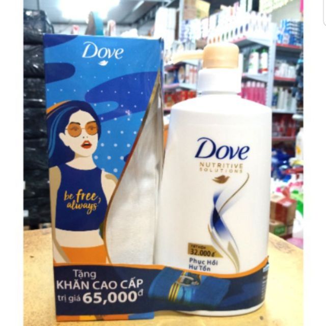 Dầu gội Dove 650g