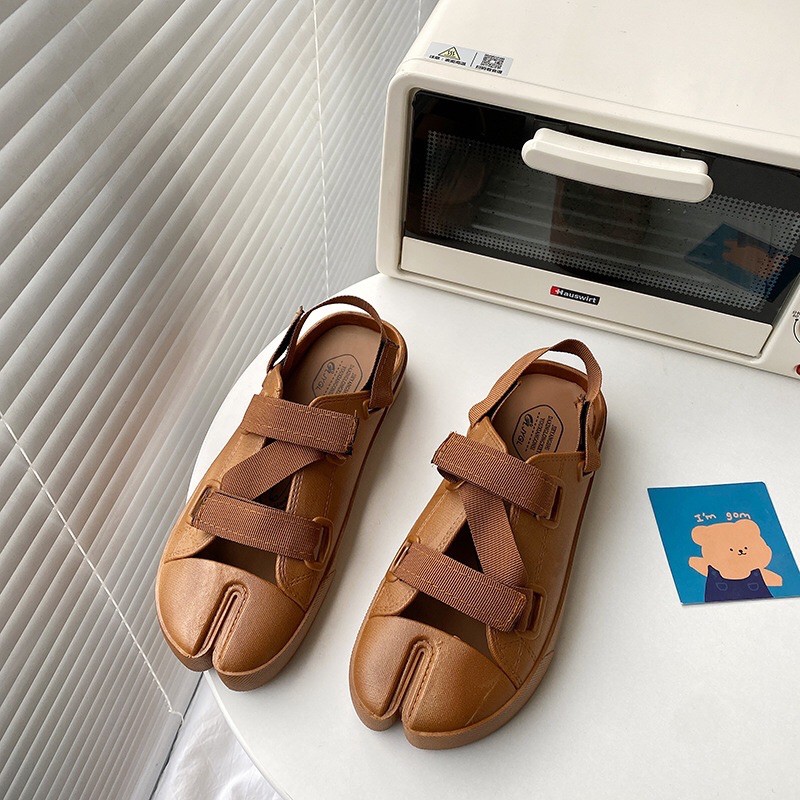 Dép quai chéo hở gót😍Ảnh thật cuối bài💛phù hợp cả đông lẫn hè | BigBuy360 - bigbuy360.vn