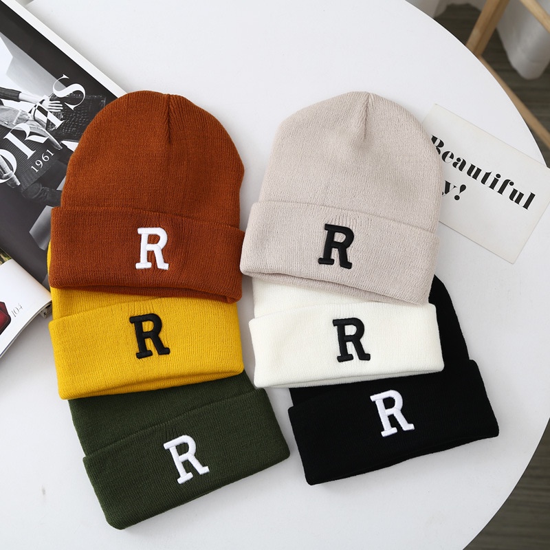 Mũ len dệt kim giữ ấm unisex phong cách hàn quốc ML001 - 2002 Official