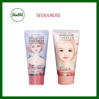 Combo Kem chống nắng kem dưỡng Rosa ❤️freeship❤️ kem chống nắng rosie + kem dưỡng rosa mẫu mới 2019
