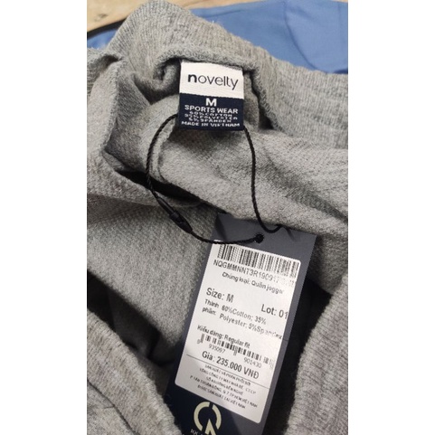 Quần nỉ jogger nam Novelty