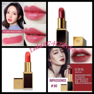 💋💄Son Tom Ford Lip Color Matte ( 07 - 08 - 09 - 10 - 15 - 16 - 38 - 80 - 88 )