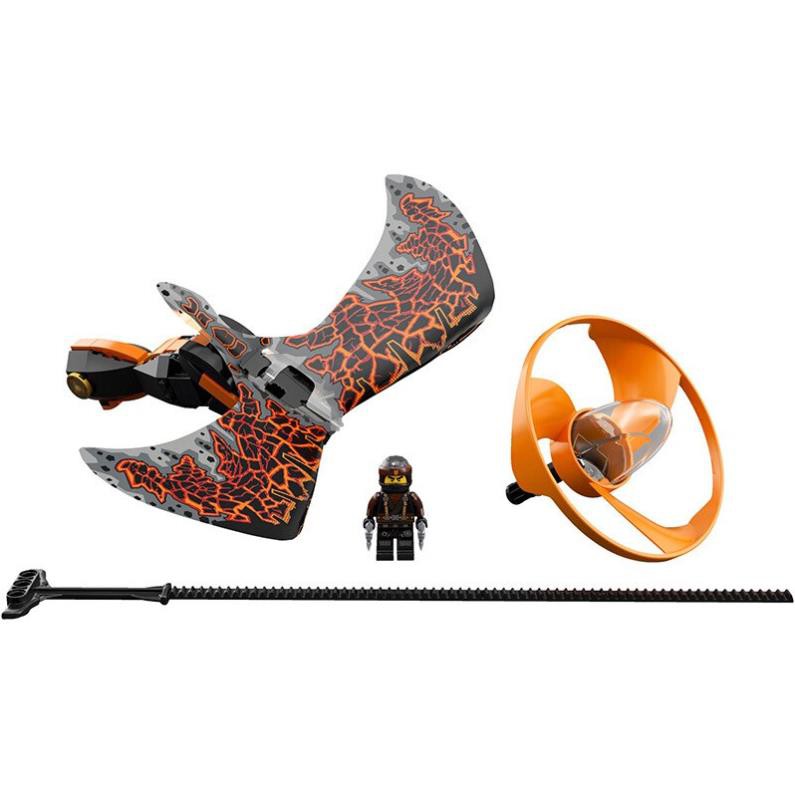 Siêu chiến thần con quay Ninja Lego  Foxi các loại-Lốc xoáy rồng điện-giúp bé thỏa sức vui chơi-sáng tạo