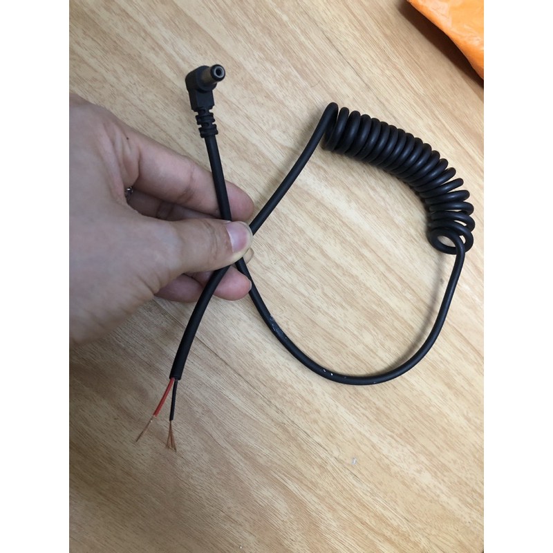 Dây nguồn DC lò xo lõi đồng 5.5x2.1mm