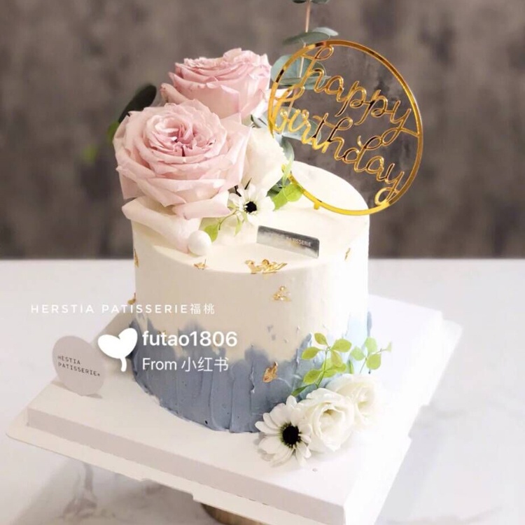 10 Cái / Gói 50 Phong Cách Acrylic ​Topper Trang Trí Bánh Kem Hình Chữ Happy Birthday