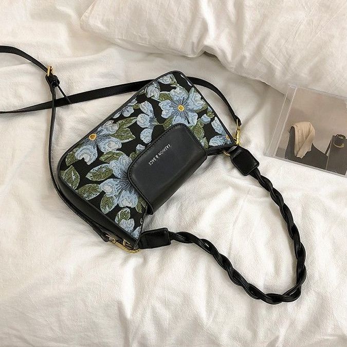 Túi Xách Kẹp Nách Phong Cách Retro Thời Trang Xuân Thu Cho Nữ