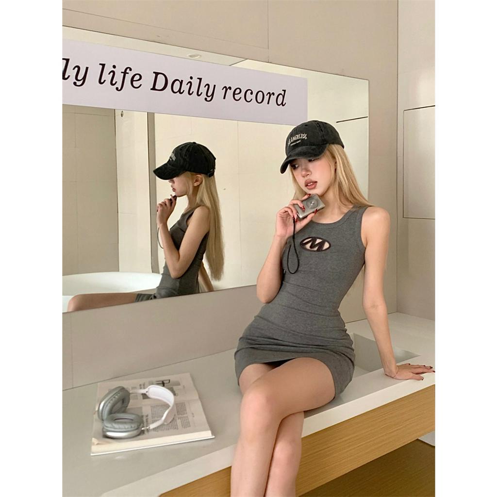 Cocory vn Đầm Ngắn Dáng Ôm Khoét Lỗ Thời Trang Mùa Hè Quyến Rũ Cho Nữ